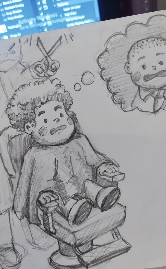 Barbershop Haircut Scare 2021